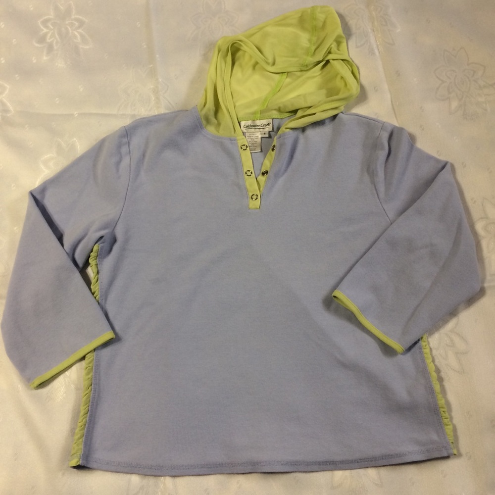 Coldwater Creek Hoodie Top